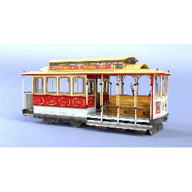 San Francisco Cable Car model